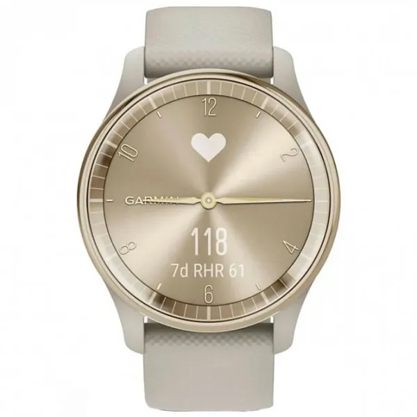 Умные часы Garmin Vivomove Trend 1"/ 010-02665-02/ Cream Золотой photo 4