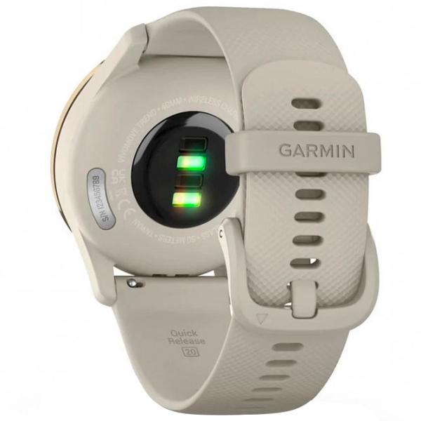 Умные часы Garmin Vivomove Trend 1"/ 010-02665-02/ Cream Золотой photo 8