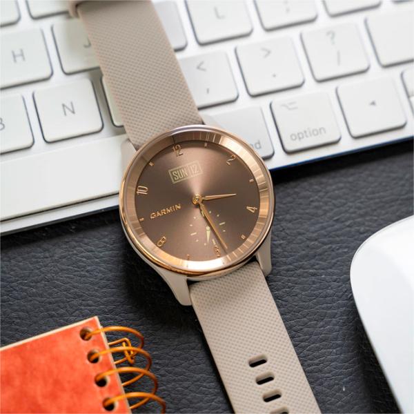 Умные часы Garmin Vivomove Trend 1"/ 010-02665-02/ Cream Золотой photo 9