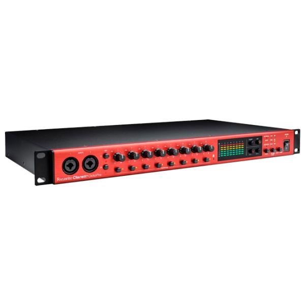 Аудио интерфейс Focusrite Clarett+ OctoPre 192 кГц/ 20 Гц - 20 кГц/ Черный photo 3