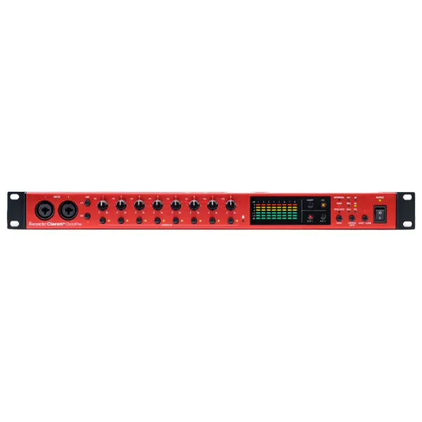 Аудио интерфейс Focusrite Clarett+ OctoPre 192 кГц/ 20 Гц - 20 кГц/ Черный photo 4