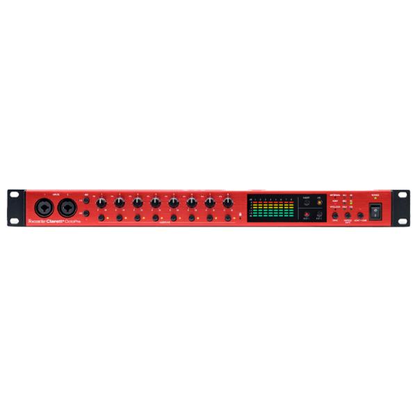 Аудио интерфейс Focusrite Clarett+ OctoPre 192 кГц/ 20 Гц - 20 кГц/ Черный photo 4