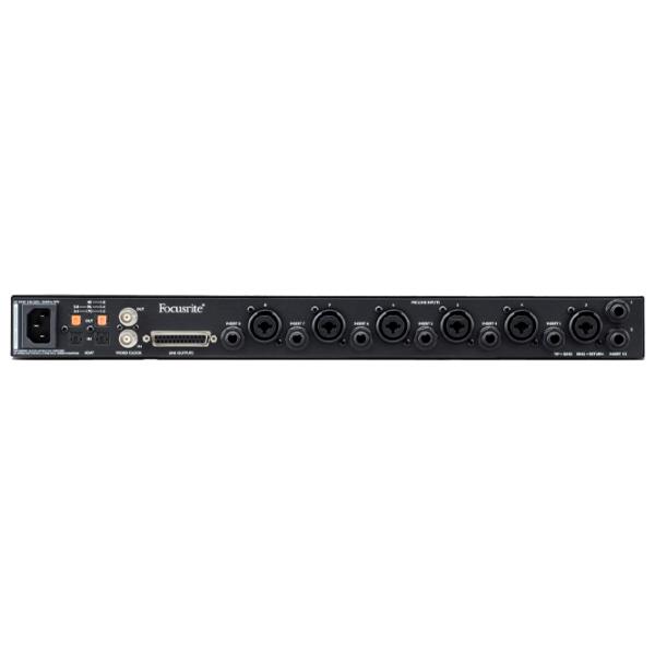 Аудио интерфейс Focusrite Clarett+ OctoPre 192 кГц/ 20 Гц - 20 кГц/ Черный photo 5