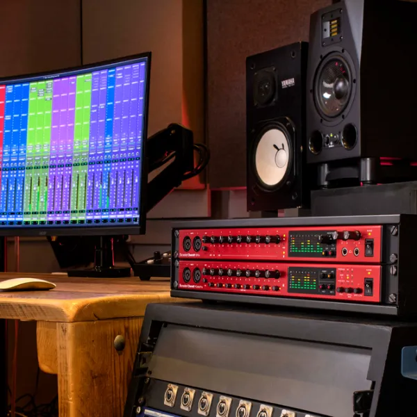 Аудио интерфейс Focusrite Clarett+ OctoPre 192 кГц/ 20 Гц - 20 кГц/ Черный photo 6