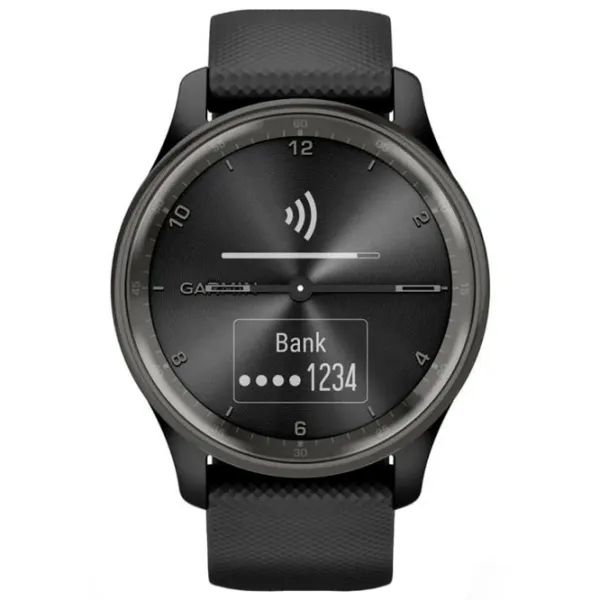 Ceas inteligent Garmin Vivomove Trend 1"/ 010-02665-00/ Slate Gray Black photo 2