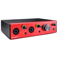 Interfață audio Focusrite Clarett+ 2Pre 192 kHz/ 20 Hz - 20 kHz/ Black photo 3