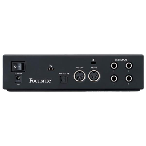 Interfață audio Focusrite Clarett+ 2Pre 192 kHz/ 20 Hz - 20 kHz/ Black photo 6 Interfață audio Focusrite Clarett+ 2Pre 192 kHz/ 20 Hz - 20 kHz/ Black photo 6