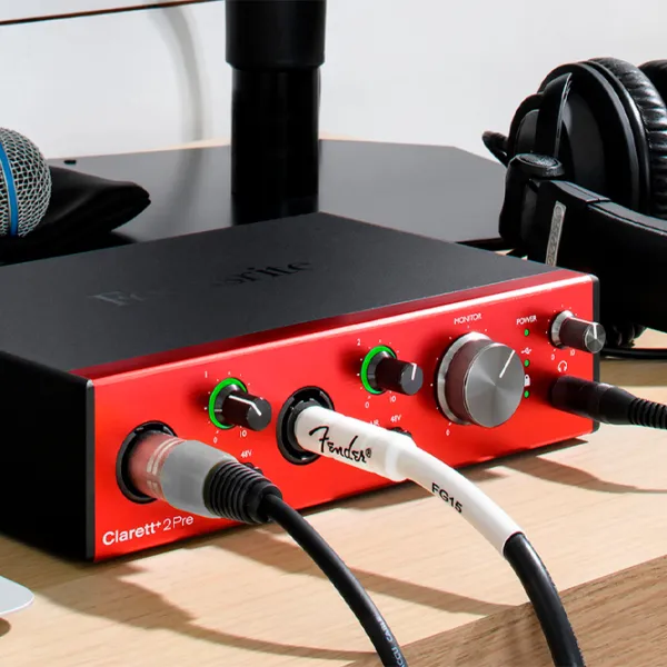 Interfață audio Focusrite Clarett+ 2Pre 192 kHz/ 20 Hz - 20 kHz/ Black photo 7 Interfață audio Focusrite Clarett+ 2Pre 192 kHz/ 20 Hz - 20 kHz/ Black photo 7