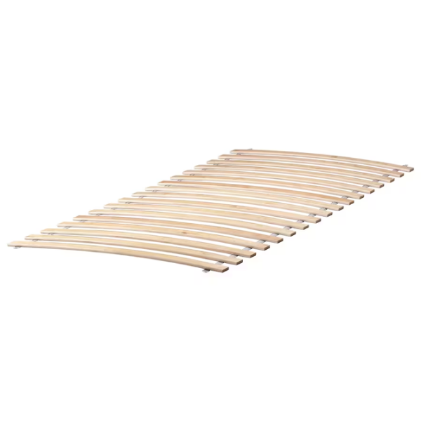 Кровать Ikea Malm 90 x 200 см / Шпон / Белый photo 2