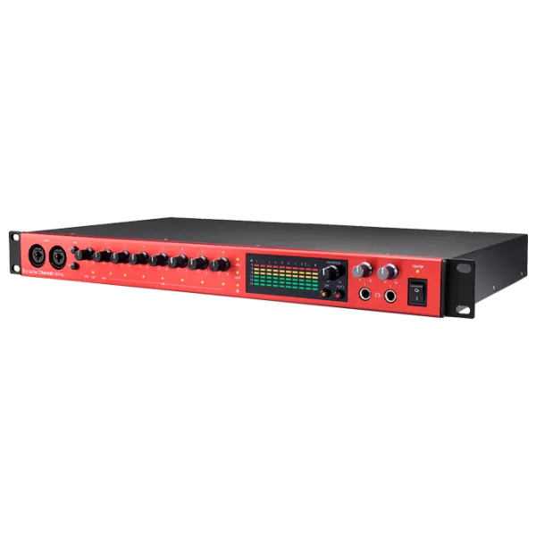 Аудио интерфейс Focusrite Clarett+ 8Pre 192 кГц/ 20 Гц - 20 кГц/ Черный photo 2