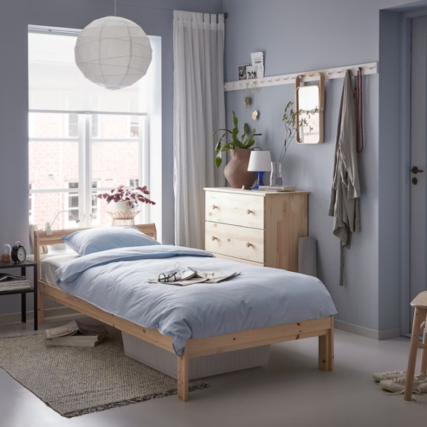 Pat Ikea Neiden Luroy 90 x 200 cm / Furnir / Lemn natural photo 4