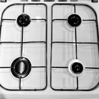 Aragaz Zanetti Z6000GWH Pe gaz/ White/ photo 4