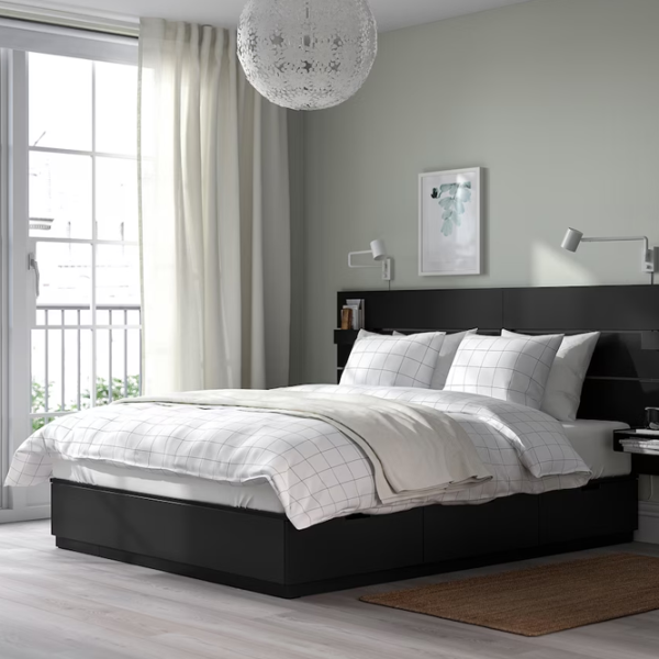 Pat Ikea Nordli 160 x 200 cm / Furnir / Antracit photo 3