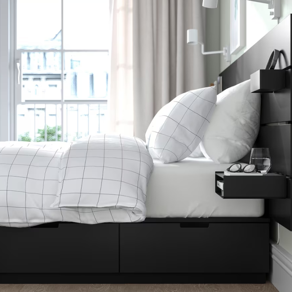 Pat Ikea Nordli 160 x 200 cm / Furnir / Antracit photo 4