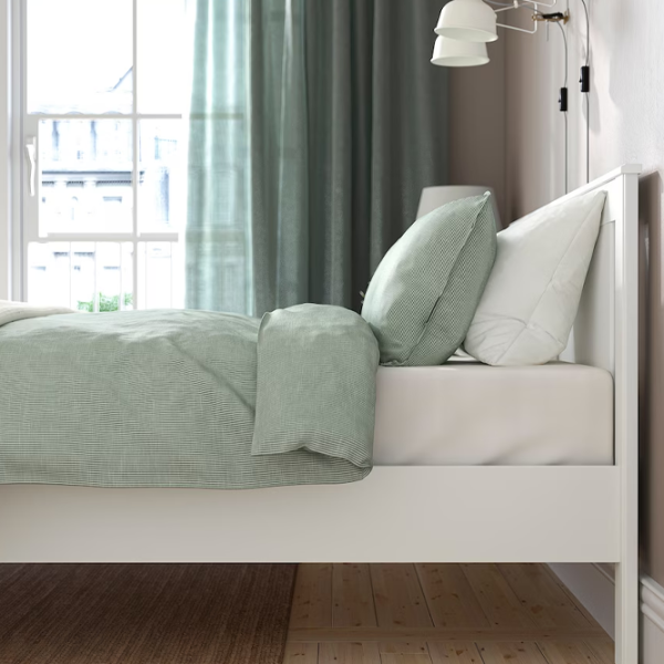 Кровать Ikea Songesand 140 x 200 см / Шпон / Белый photo 4