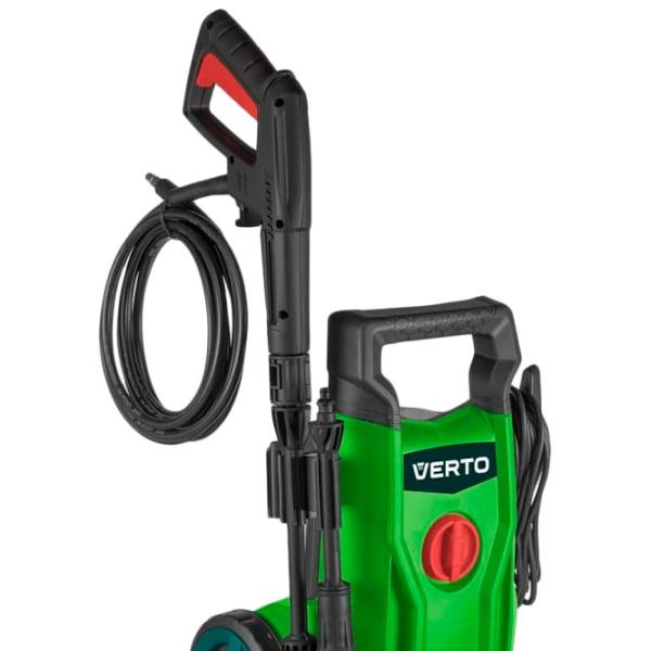 Maşină de curăţat cu presiune Verto 52G401 1400 W/ Green photo 2 Maşină de curăţat cu presiune Verto 52G401 1400 W/ Green photo 2