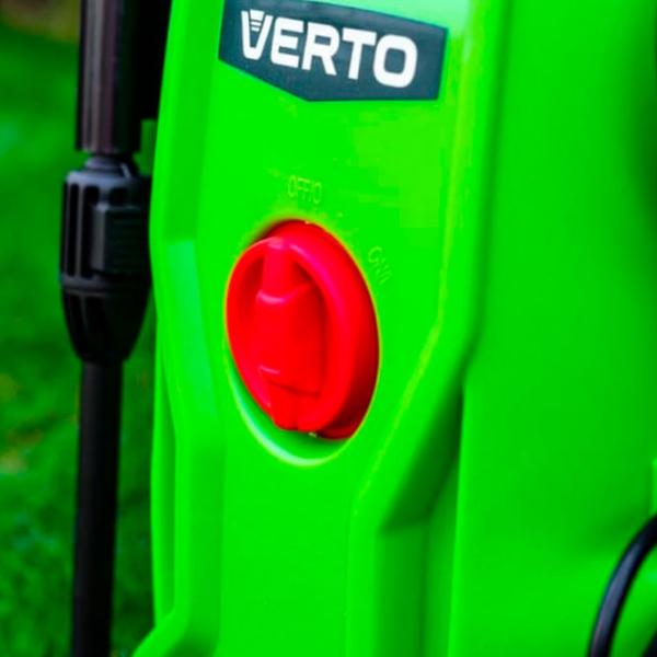Maşină de curăţat cu presiune Verto 52G401 1400 W/ Green photo 7 Maşină de curăţat cu presiune Verto 52G401 1400 W/ Green photo 7