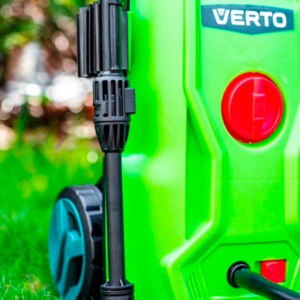 Maşină de curăţat cu presiune Verto 52G401 1400 W/ Green photo 9 Maşină de curăţat cu presiune Verto 52G401 1400 W/ Green photo 9