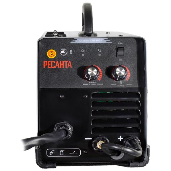 Aparat de sudat Resanta САИПА-22B/ 160A 220 V semiautomat (MIG/ MAG)/ Gray photo 3