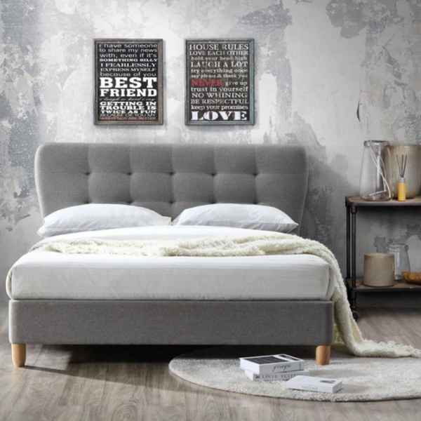 Pat DecoPrim Jadi 160 x 200 cm/ Masiv/ Gray photo 4 Pat DecoPrim Jadi 160 x 200 cm/ Masiv/ Gray photo 4