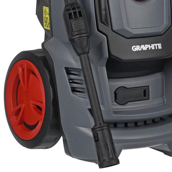 Maşină de curăţat cu presiune Graphite 59G621 2000 W/ Gray photo 8 Maşină de curăţat cu presiune Graphite 59G621 2000 W/ Gray photo 8