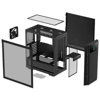 Carcasă Deepcool CH510 MESH DIGITAL Mid Tower / Black photo 5