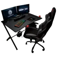 Компьютерный стол Trust GXT 711 Dominus МДФ/ Черный photo 4