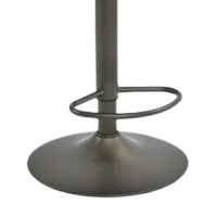 Scaun de bar Deco SB-044 Piele eco/ Metal/ Gray photo 3