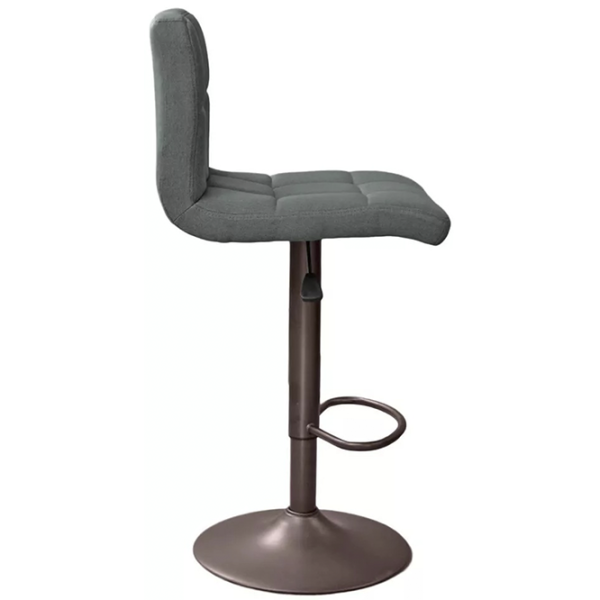 Scaun de bar Deco SB-044 Stofă/ Metal/ Gray photo 2 Scaun de bar Deco SB-044 Stofă/ Metal/ Gray photo 2