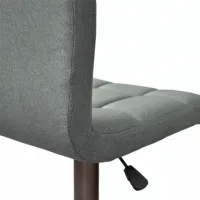 Scaun de bar Deco SB-044 Stofă/ Metal/ Gray photo 4