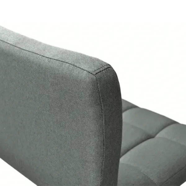 Scaun de bar Deco SB-044 Stofă/ Metal/ Gray photo 5 Scaun de bar Deco SB-044 Stofă/ Metal/ Gray photo 5