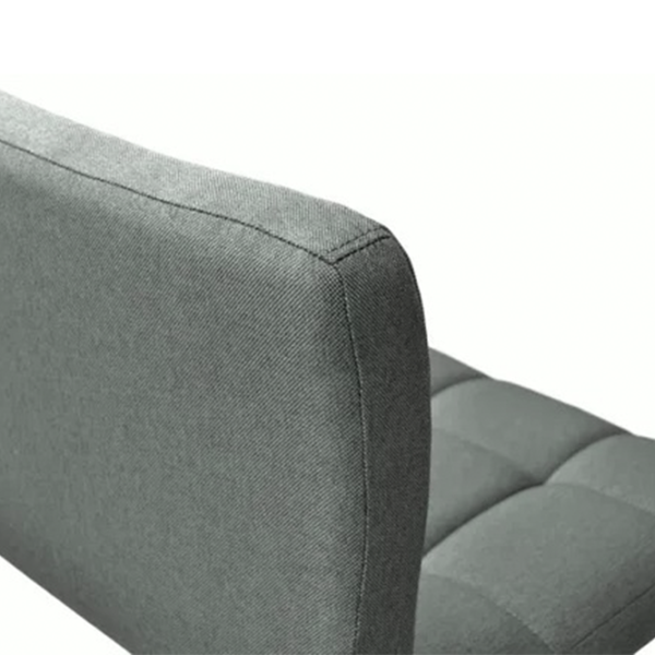 Scaun de bar Deco SB-044 Stofă/ Metal/ Gray photo 5 Scaun de bar Deco SB-044 Stofă/ Metal/ Gray photo 5