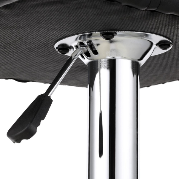 Scaun de bar Deco SB-33 Stofă/ Metal/ Gray photo 3