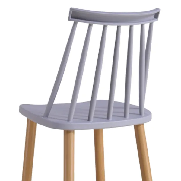 Scaun de bar DecoPrim Jack Plastic durabil/ Metal/ Light Gray photo 3 Scaun de bar DecoPrim Jack Plastic durabil/ Metal/ Light Gray photo 3