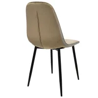 Барный стул Deco HLR8 Бархат/ Ткань/ Металл/ Cappuccino photo 2