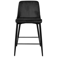 Барный стул Deco Clasic Small Бархат/ Металл/ Черный photo 2