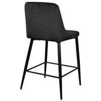 Барный стул Deco Clasic Small Бархат/ Металл/ Черный photo 4