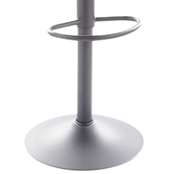 Scaun de bar Signal C105 Catifea/ Metal/ Gray photo 3