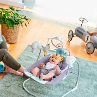 Детские качели KinderKraft Minky (5245763) 9 кг/ Серый photo 11