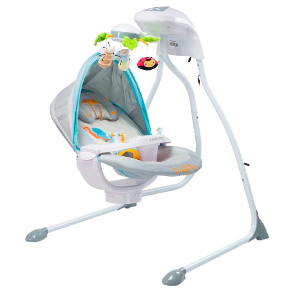 Leagăn pentru bebeluși Caretero Bugies (5498435) 12 kg/ Gray photo 2