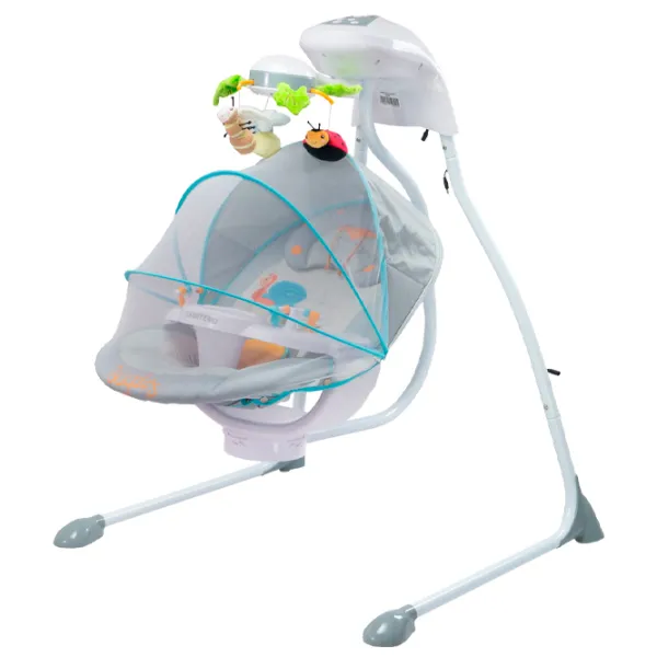Leagăn pentru bebeluși Caretero Bugies (5498435) 12 kg/ Gray photo 3