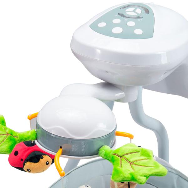 Leagăn pentru bebeluși Caretero Bugies (5498435) 12 kg/ Gray photo 6