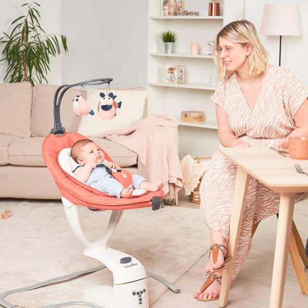 Детские качели Babymoov Swoon Motion (0546 ) 9 кг/ Терракотовый photo 7