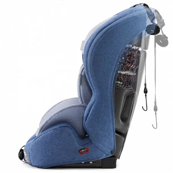 Детское автокресло KinderKraft Safety-Fix  3 месяца - 12 лет / 36 кг / Синий photo 5