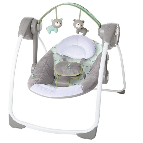 Детские качели Bright Starts Comfort & Harmony Kendrick (11442) 9 кг/ Серый photo 3