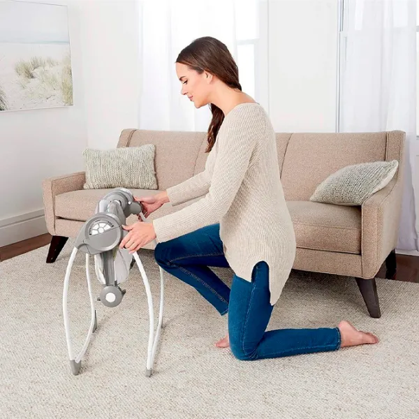 Детские качели Bright Starts Comfort & Harmony Kendrick (11442) 9 кг/ Серый photo 6