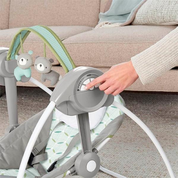 Детские качели Bright Starts Comfort & Harmony Kendrick (11442) 9 кг/ Серый photo 7