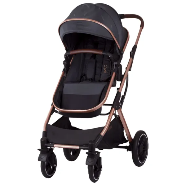 Детская коляска Chipolino Zara 2 in 1 3800931049577/ Антрацит photo 3 Детская коляска Chipolino Zara 2 in 1 3800931049577/ Антрацит photo 3