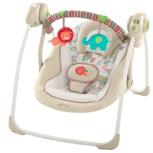 Детские качели Bright Starts Comfort & Harmony Cozy Kingdom (60194) 9 кг/ Бежевый photo 2