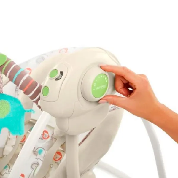 Детские качели Bright Starts Comfort & Harmony Cozy Kingdom (60194) 9 кг/ Бежевый photo 6
